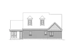Lake House Plan Rear Elevation - Darbytown English Cottage Home 037D-0002 - Search House Plans and More