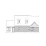 Waterfront House Plan Rear Elevation - Darbytown English Cottage Home 037D-0002 - Search House Plans and More