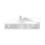 Southern House Plan Left Elevation - Pagehurst Modern Ranch Home 037D-0006 - Shop House Plans and More