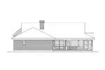 Vacation House Plan Rear Elevation - Pagehurst Modern Ranch Home 037D-0006 - Shop House Plans and More