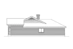 Modern House Plan Right Elevation - Pagehurst Modern Ranch Home 037D-0006 - Shop House Plans and More