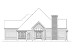 Shingle House Plan Left Elevation - Berwickshire Cottage Home 037D-0007 - Search House Plans and More