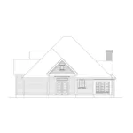 Southern House Plan Rear Elevation - Berwickshire Cottage Home 037D-0007 - Search House Plans and More