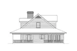 Southern House Plan Right Elevation - Springwood Country Home 037D-0009 - Shop House Plans and More