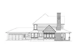 Modern House Plan Left Elevation - Jamestown Country Farmhouse 037D-0013 - Search House Plans and More