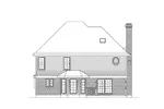 Farmhouse Plan Rear Elevation - Wedgegrove Victorian Home 037D-0016 - Shop House Plans and More