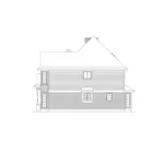 Modern House Plan Right Elevation - Wedgegrove Victorian Home 037D-0016 - Shop House Plans and More