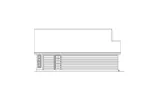 Acadian House Plan Rear Elevation - Harrison Acadian Ranch Home 037D-0017 - Search House Plans and More