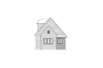 Bungalow House Plan Rear Elevation - Canton Cove Vacation Home 037D-0019 - Search House Plans and More