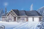 Traditional House Plan Front Photo 03 - Lindenwood Ranch Home 037D-0020 - Shop House Plans and More