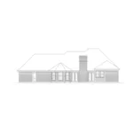 Traditional House Plan Rear Elevation - Lindenwood Ranch Home 037D-0020 - Shop House Plans and More