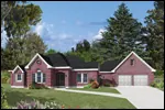 Modern House Plan Front Photo 01 - Alexander Ranch Home 037D-0021 - Search House Plans and More