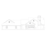 Modern House Plan Left Elevation - Shrewsbury Ranch Home 037D-0029 - Shop House Plans and More