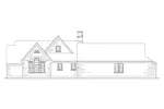 Country House Plan Rear Elevation - Shrewsbury Ranch Home 037D-0029 - Shop House Plans and More