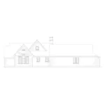 Modern House Plan Rear Elevation - Shrewsbury Ranch Home 037D-0029 - Shop House Plans and More