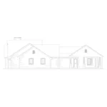 Modern House Plan Right Elevation - Shrewsbury Ranch Home 037D-0029 - Shop House Plans and More