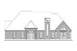 Ranch House Plan Rear Elevation - Ashbury Ranch Home 037D-0030 - Search House Plans and More