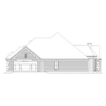 Traditional House Plan Right Elevation - Ashbury Ranch Home 037D-0030 - Search House Plans and More