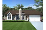 Traditional House Plan Front Image - Orville Ranch Home 038D-0014 - Shop House Plans and More