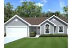 Traditional House Plan Front Image - Ardmore Place Ranch Home 038D-0016 - Search House Plans and More