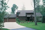 Lake House Plan Front Photo 01 - Madrina Cabin Cottage Home 038D-0047 - Shop House Plans and More