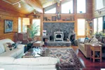 Traditional House Plan Great Room Photo 01 - Ridgepeak Rustic Ranch Home 038D-0059 - Shop House Plans and More