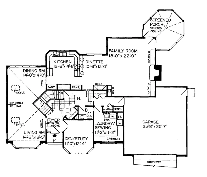 Traditional House Plan First Floor - Mercedes Victorian Luxury Home 038D-0060 - Shop House Plans and More