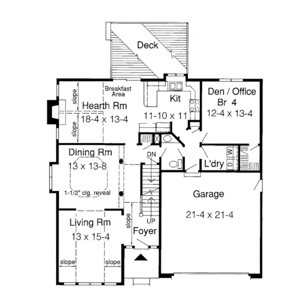 Traditional House Plan First Floor - Pickfair Place Traditional Home 038D-0064 - Shop House Plans and More