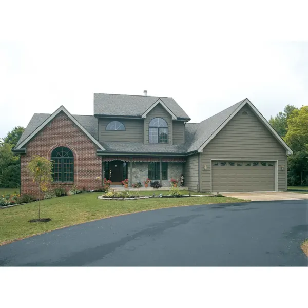 Eclectic Style Home With Traditional Frame