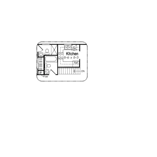 Traditional House Plan Optional Floor Plan - Holbein Ridge Traditional Home 038D-0093 - Search House Plans and More