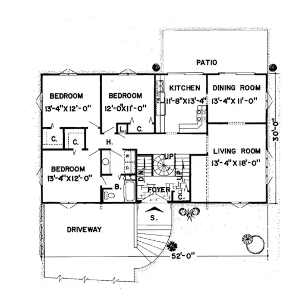 Luxury House Plan First Floor - Pimlico Vacation Home 038D-0103 - Shop House Plans and More