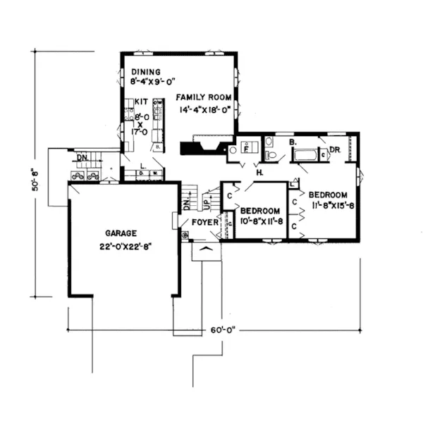 Mountain House Plan First Floor - Radley Road Modern Rustic Home 038D-0107 - Shop House Plans and More