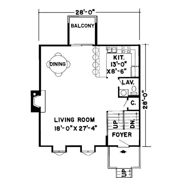 Mountain House Plan Second Floor - Haddington Modern Style Home 038D-0124 - Search House Plans and More