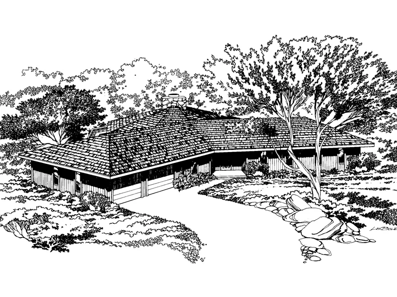 Contemporary Ranch Home Design