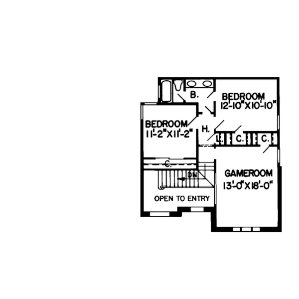 European House Plan Second Floor - Plantation Place Luxury Home 038D-0143 - Shop House Plans and More