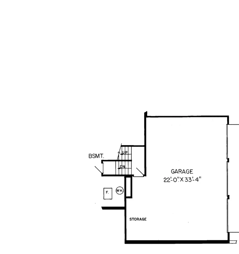 European House Plan Lower Level Floor - Lapisville Tudor Style Home 038D-0212 - Shop House Plans and More