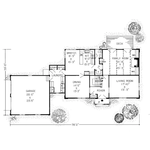 Colonial House Plan First Floor - Aviana Manor Greek Revival Home 038D-0234 - Search House Plans and More