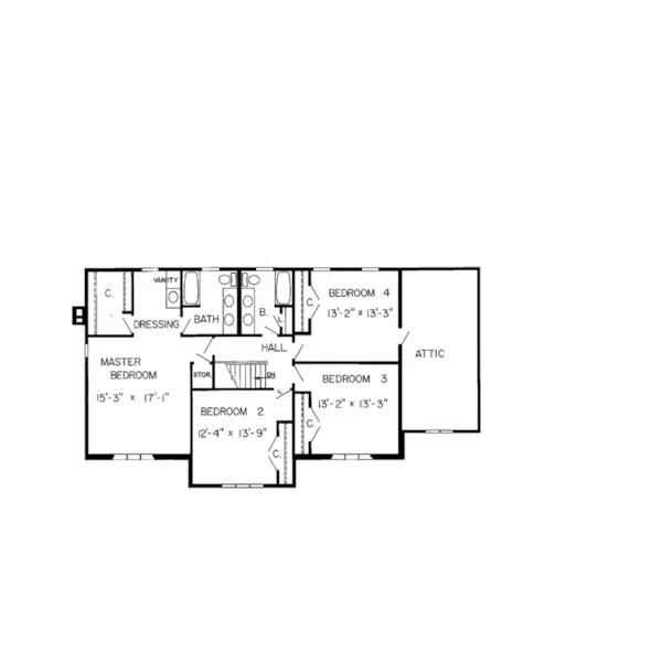 Traditional House Plan Second Floor - Wimbledon Luxury Home 038D-0245 - Shop House Plans and More