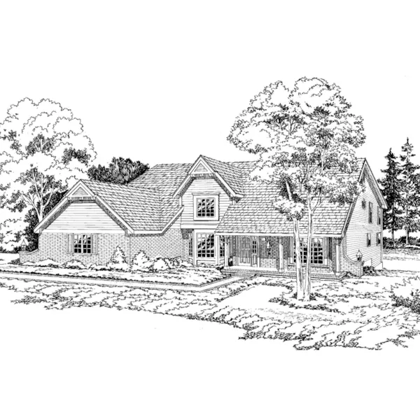 Nestled, Traditional Farmhome Design