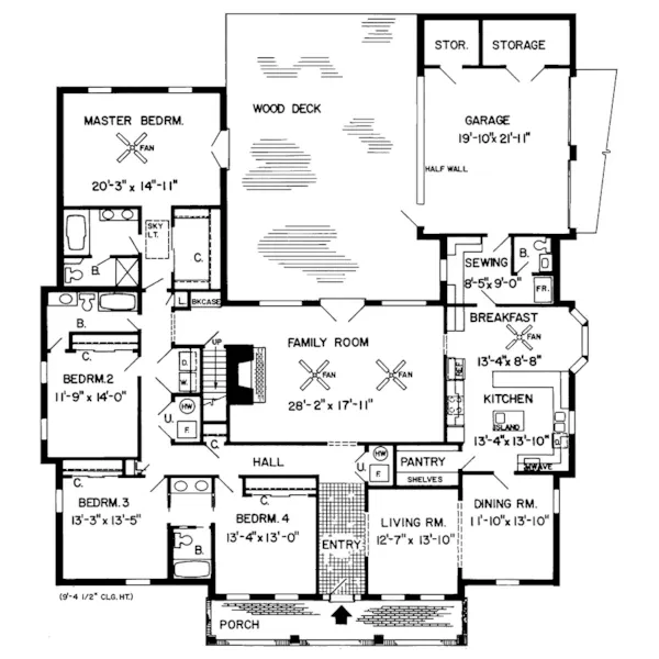 Traditional House Plan First Floor - Cornerbrook Luxury Home 038D-0292 - Search House Plans and More