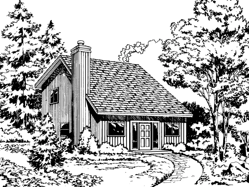 Traditional House Plan Front Image of House - Paloma Bend Cottage Home 038D-0293 - Shop House Plans and More