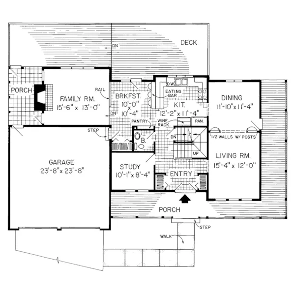 Modern House Plan First Floor - Queensbury Victorian Home 038D-0300 - Shop House Plans and More