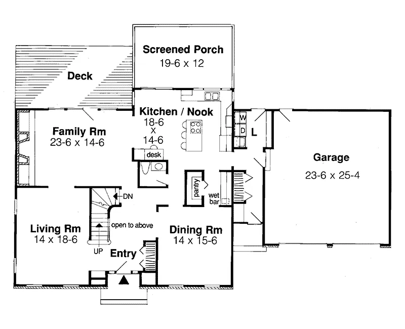 Southern House Plan First Floor - Wembley Place Colonial Home 038D-0310 - Shop House Plans and More