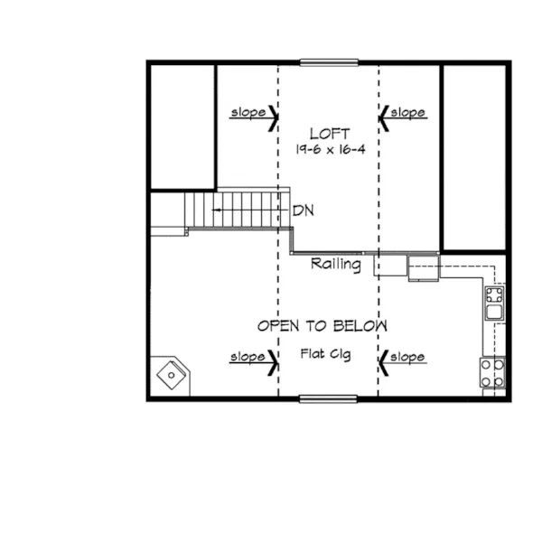 Country House Plan Second Floor - Moreland Waterfront Home 038D-0319 - Shop House Plans and More