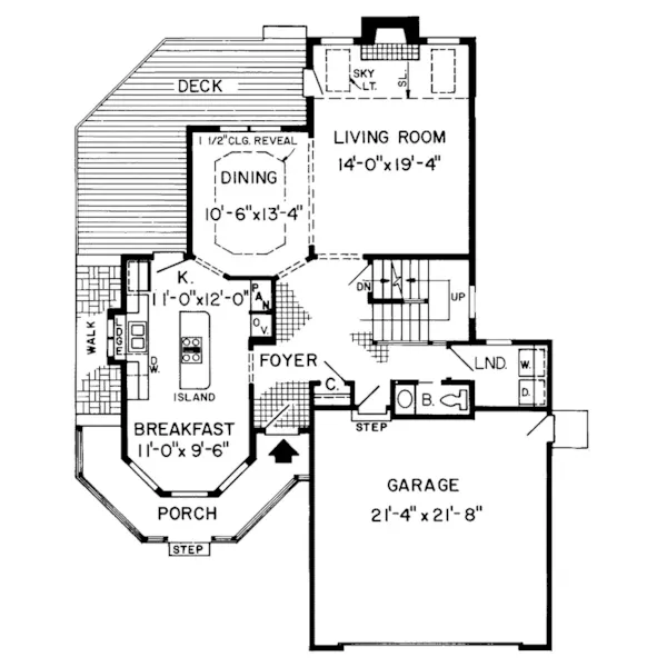 Victorian House Plan First Floor - Ferdinand Victorian Home 038D-0351 - Search House Plans and More