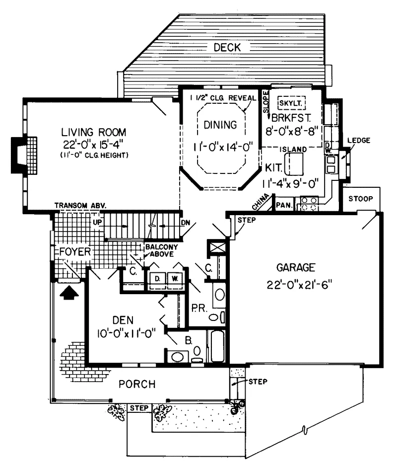Southern House Plan First Floor - Wyatt Place Farmhouse 038D-0353 - Shop House Plans and More