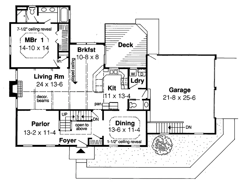 Traditional House Plan First Floor - Lynda Jayne Colonial Home 038D-0380 - Shop House Plans and More