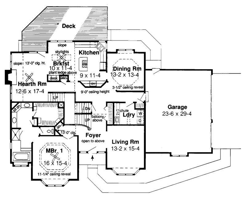 Traditional House Plan First Floor - Brandenburg Pond Luxury Home 038D-0381 - Search House Plans and More