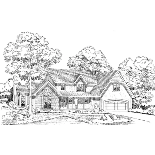 Traditional Country Home With Tudor Impressions