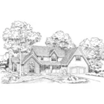 Traditional Country Home With Tudor Impressions